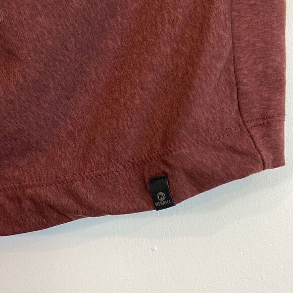 Merrell Evoke Longsleeve Tunic Jersey in Bourbon Size XS - Picture 4 of 9